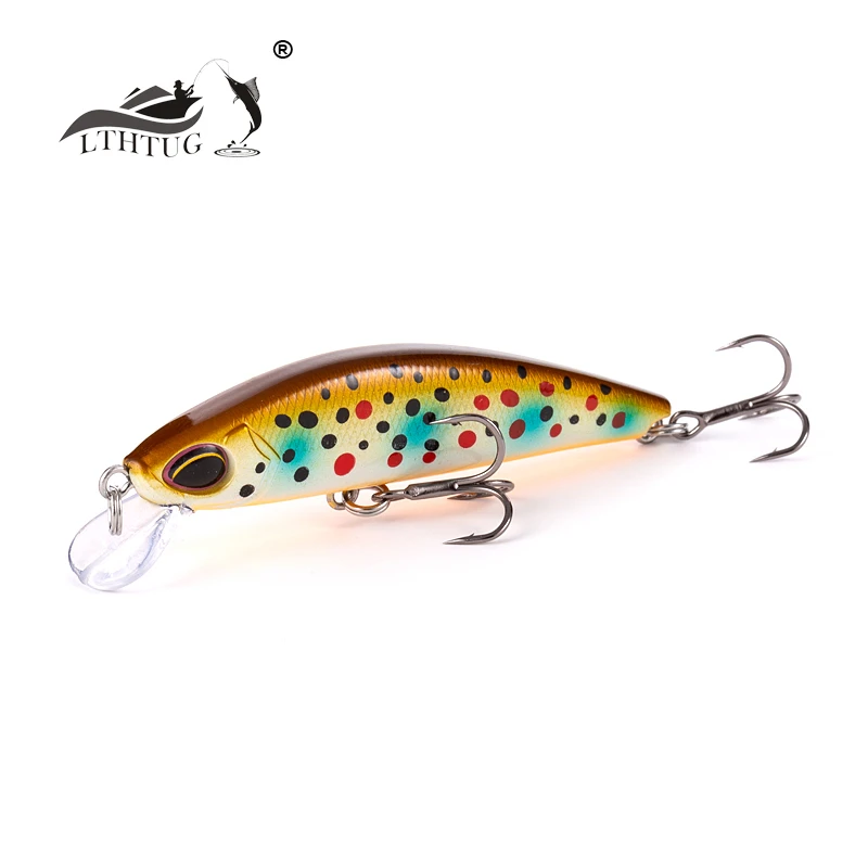 NEW LTHTUG Japanese Design Pesca Wobbling Fishing Lure 63mm 8.5g Sinking Minnow Isca Artificial Baits For Bass Perch Pike Trout