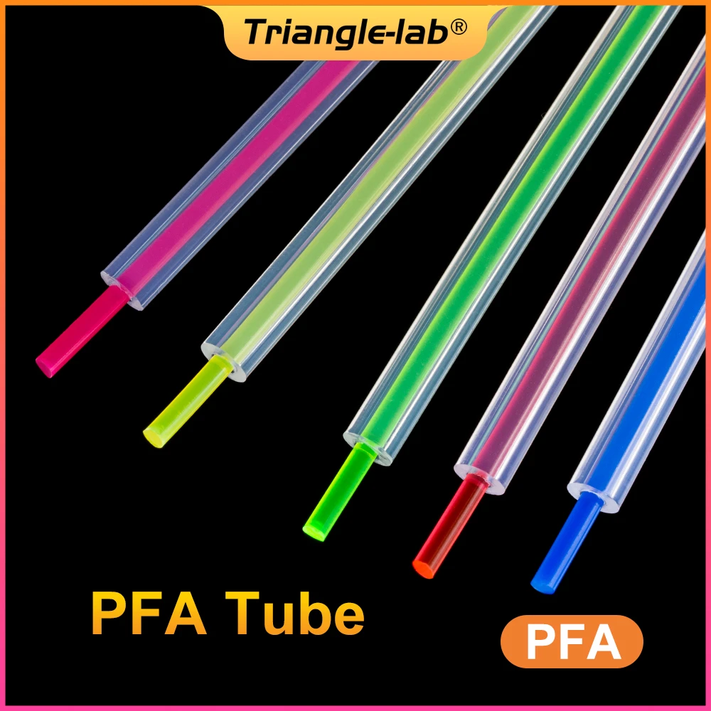 Trianglelab PFA Tube 260 Celsius High temperature resistance MMU for ender3 i3 anet mk8 Bowden Extruder 1.75mm filament