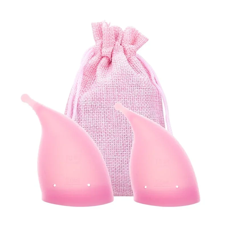 Women Menstrual Cup Period Cup Medical Grade Silicone Feminine Hygiene Copa Menstrual de Silicone Medica Reusable Menstrual Cup