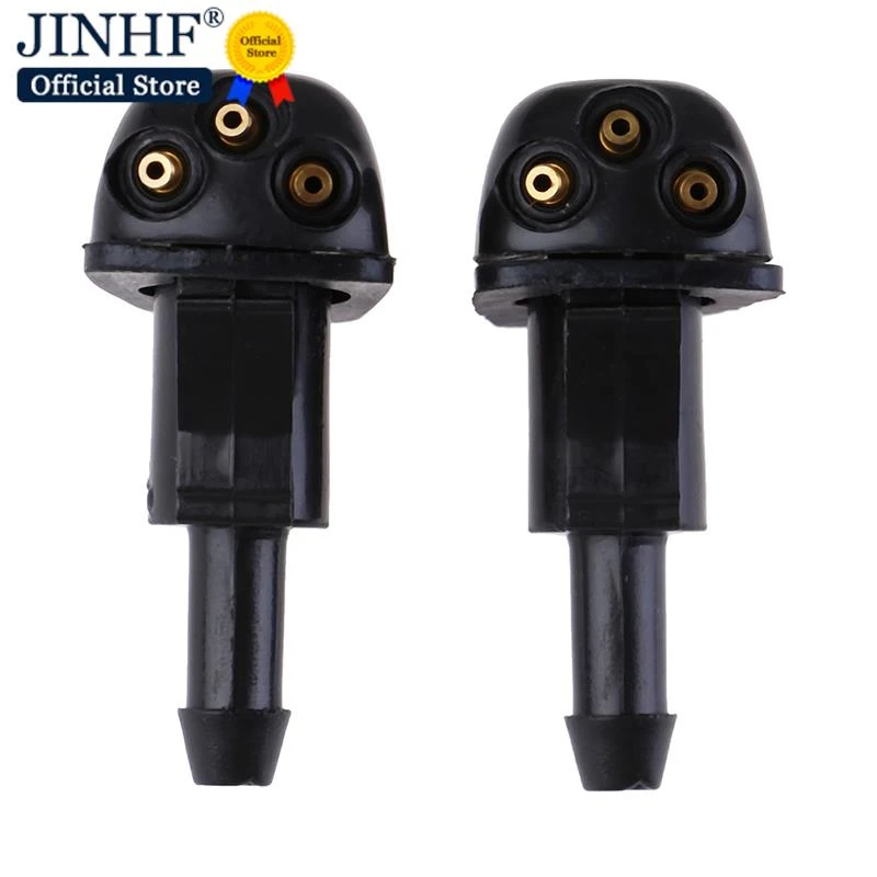 Hot sale 2Pcs Plastic high quality Windshield Wiper Washer Spray Nozzle