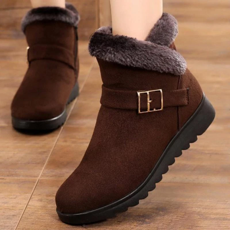 Women Sport Shoes Thick Bottom Women Vulcanize Shoes Sneakers Solid Color Casual Wedge Walking Slip On Zipper Casual Women Shoes