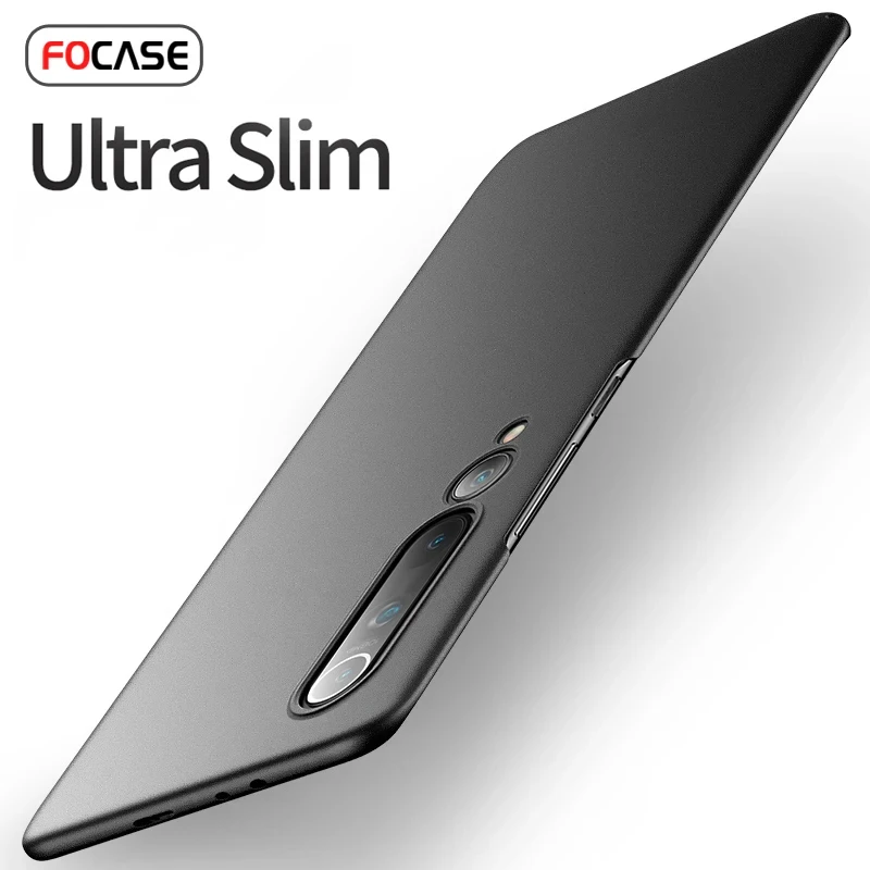 For Xiaomi Mi 10 Hard PC Lightweight Plain Cover Ultra Slim Luxury Matte Case For Xiaomi Mi 10T 10 Mi10 Pro Lite Covers