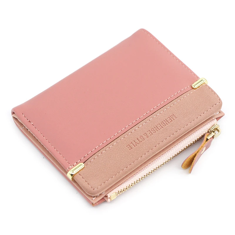 Women's Wallet Short Women Coin Purse Fashion Wallets For Woman Card Holder Small Ladies Wallet Female Hasp Mini Clutch For Girl