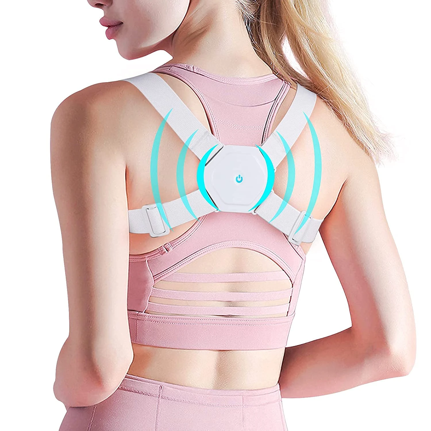 2020 Intelligent Posture Corrector Electronic Reminder Back Support Adjustable Smart Brace Support Belt Shoulder Training Belt