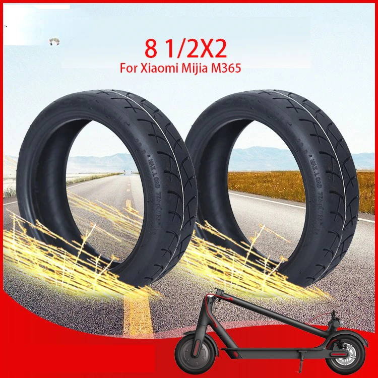 Upgraded CST For Xiaomi Mijia M365 Scooter Tires 8 1/2x2 Electric Scooter Inflation Tyres Camera Durable Replacement Inner Tube