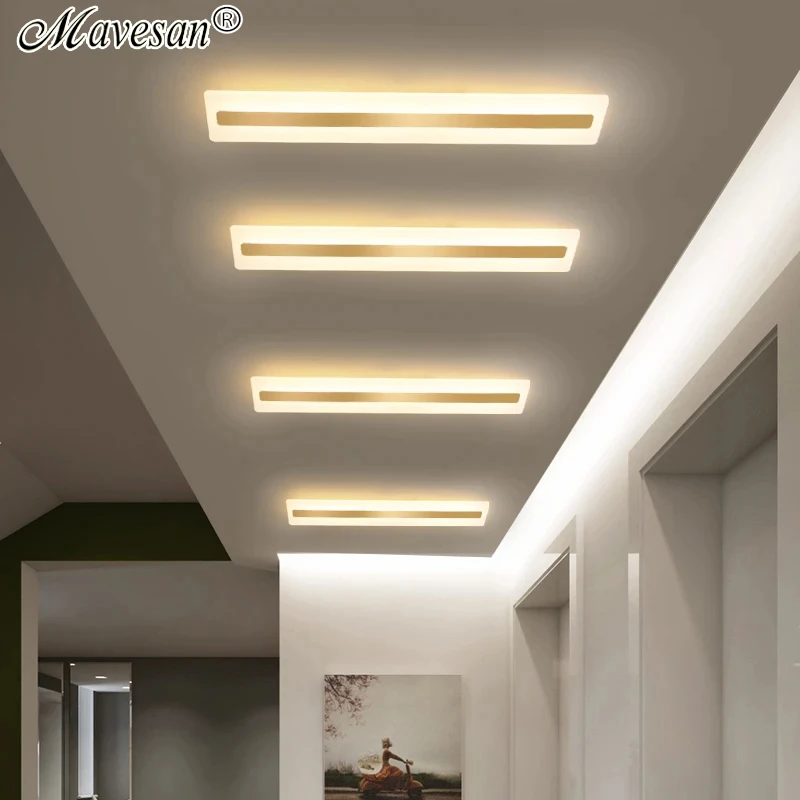 Acrylic Hallway led ceiling lights for living room Plafond home Lighting ceiling lamp homhome lighting fixtures Modern balcony