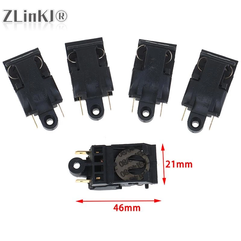 5pcs New and High Quality 16A Boiler Thermostat Switch Electric Kettle Steam Pressure Jump Switch