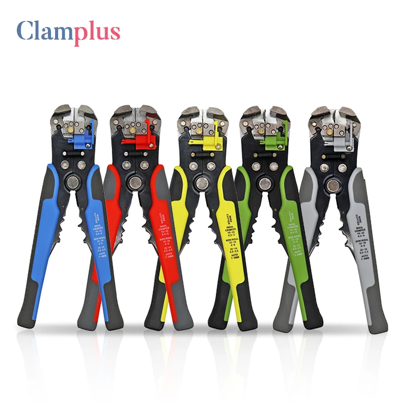 HS-D1/D2 Multifunctional automatic stripping pliers Cable wire Stripper Terminal crimping pliers 0.5-6.0mm2 hand tools