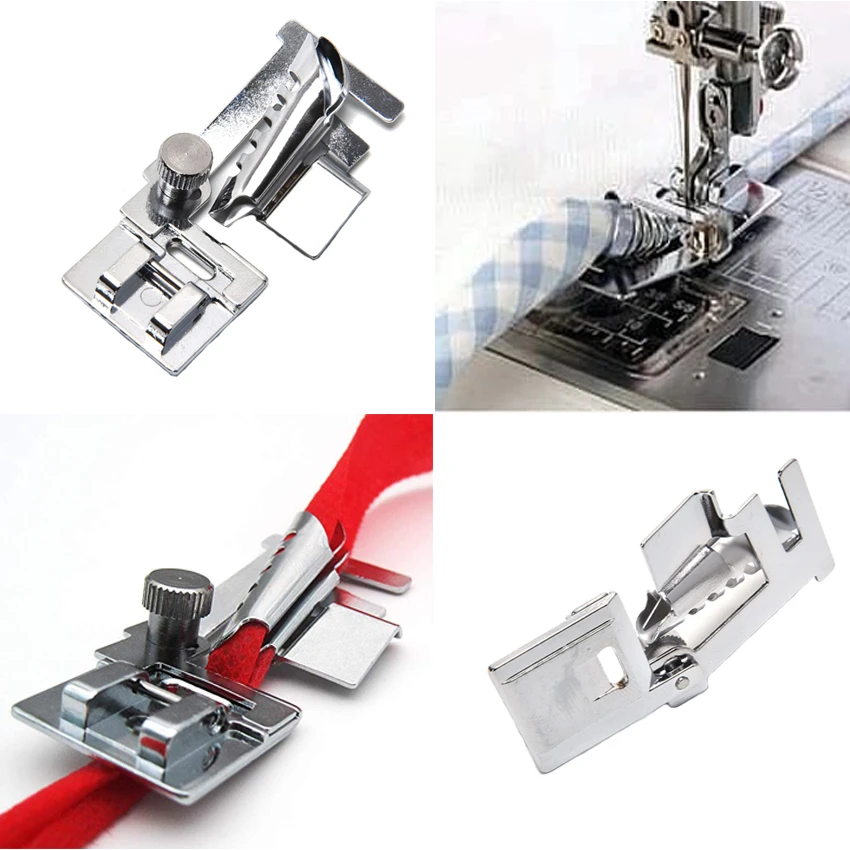 Domestic Multi-Function Machine Hemmer foot Fits Brother,Janome,Singer,Feiyue Shell Hemmer Presser Foot,Binder Foot 9907 CY-9907