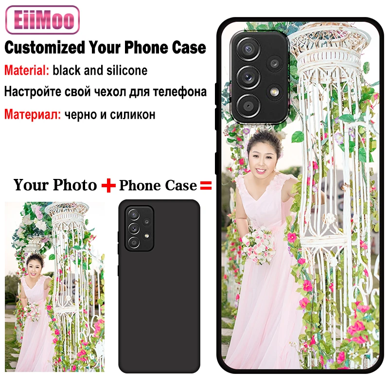 EiiMoo Custom Phone Cover For Samsung Galaxy M01 M11 M21 M31 M51 S20 FE S21 Plus Ultra A01 Core A11 A31 A41 A51 A71 A12 5G Cover