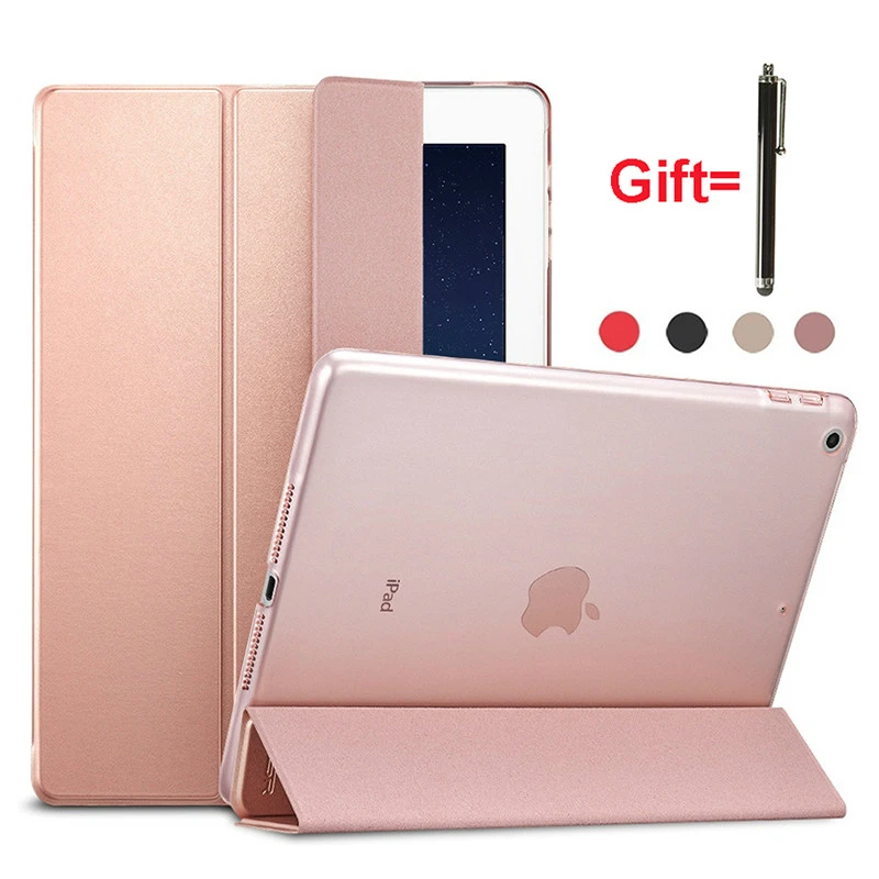 Case For NEW iPad 10.2 2021 8th 7th 9th Gen A2197 A2200 A2198 2020 Fundas PU Ultra Slim Wake Smart Cover for iPad Pro 11 Air 9.7