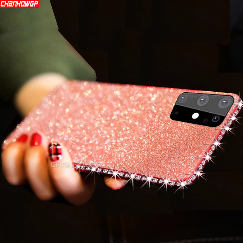 For Samsung Galaxy A51 Case Crystal Diamond Glitter Bling Phone Cases For Samsung Galaxy A51 A71 A 51 71 2019 Soft Silicon Cover