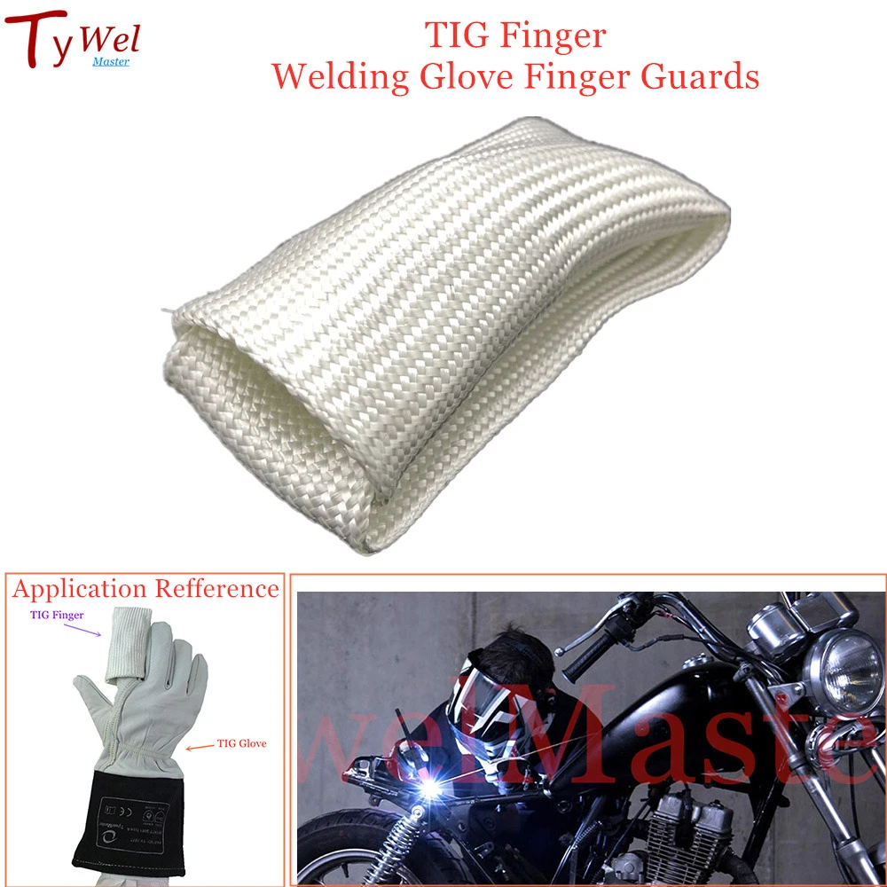 TIG Finger Welding Tips Tricks Heat Shield Welding Gloves Finger Guards for TIG Welding TIG Glove