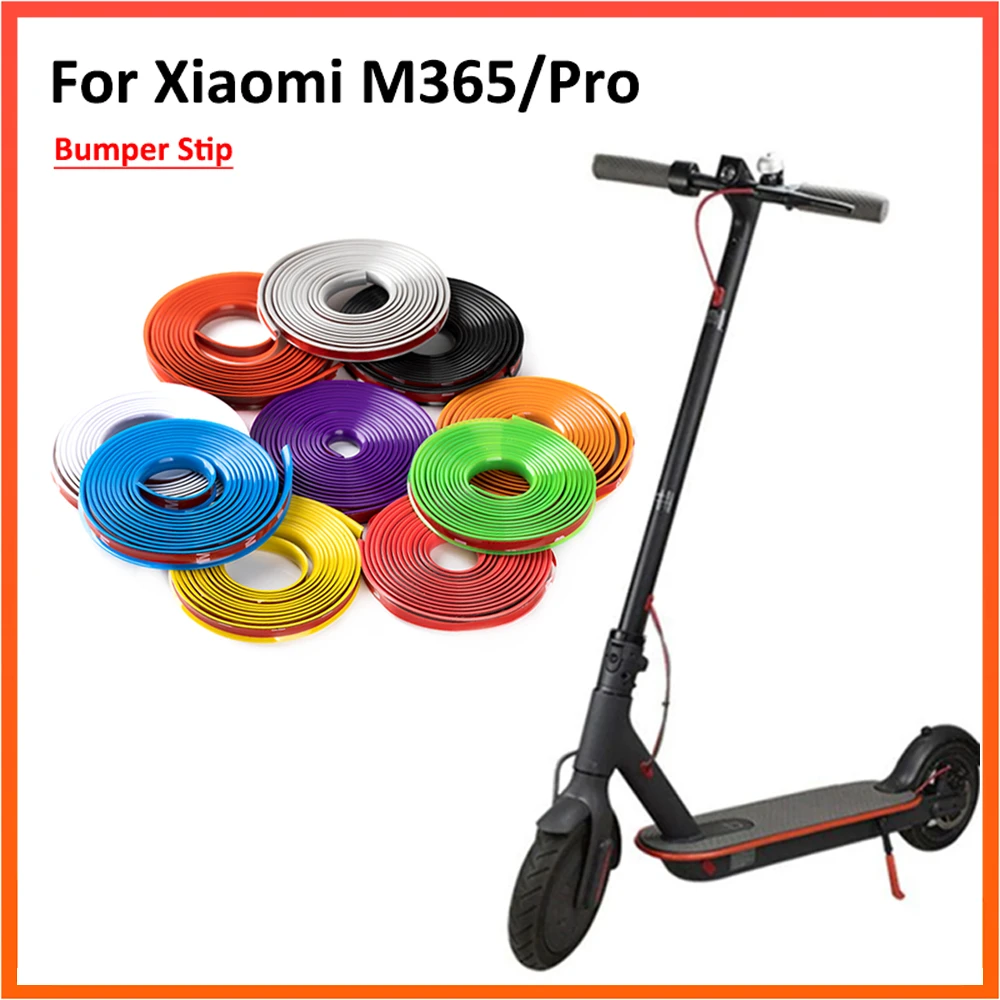 Bumper Protective KickScooter Body Strips for Xiaomi M365 Ninebot G30 Universal Electric Scooter Protective Strips 2M