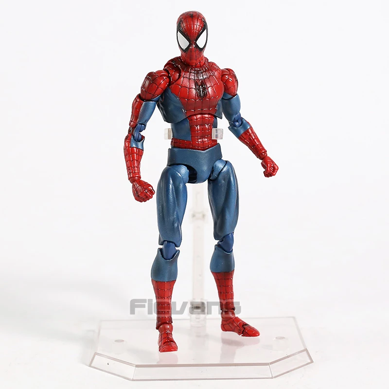 Spider Man The Amazing Spiderman Comic Ver. MAFEX No.075 Action Figure Collectible PVC Model Toy