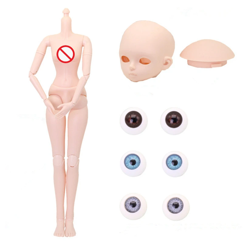 60cm Bjd/sd Doll Normal Skin Makeup Changeable Eyes with Shoes 1/3 DIY Doll Toys for Children Girls Gift