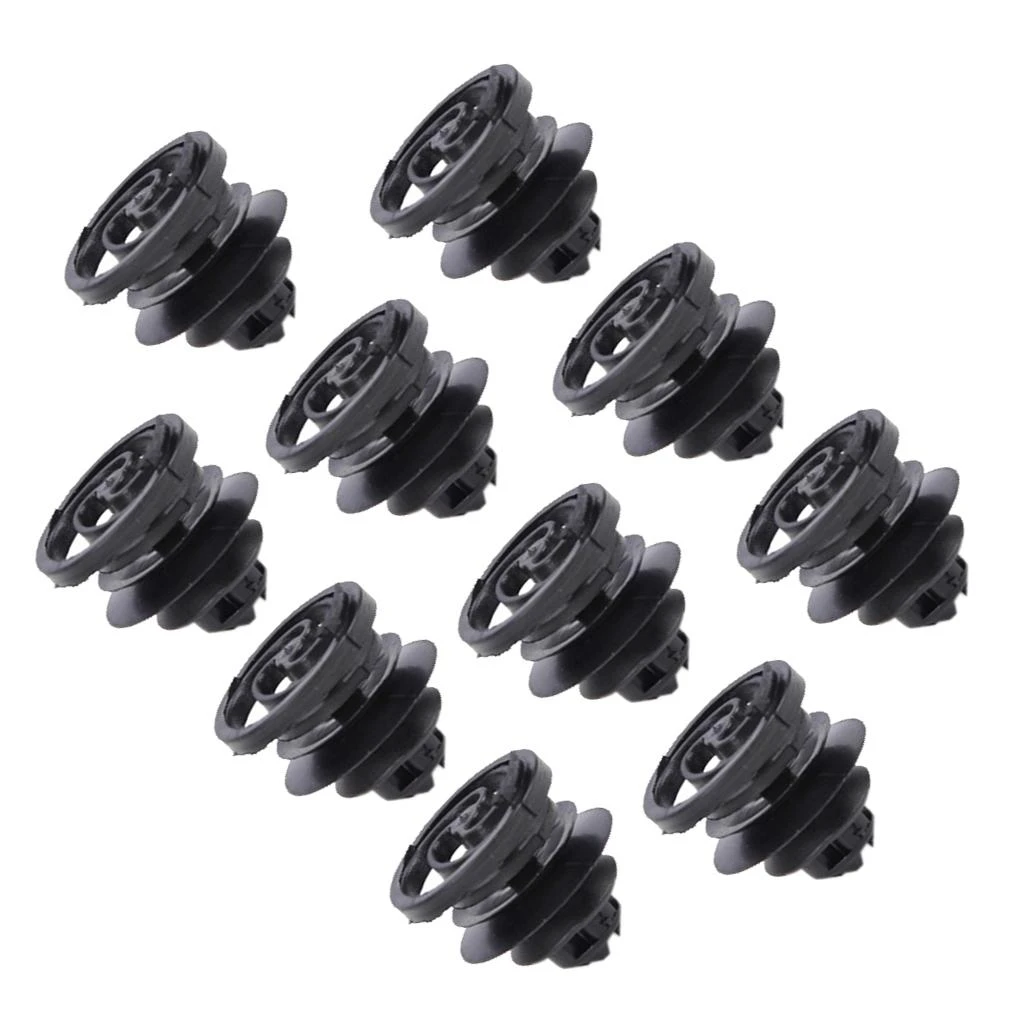 30pcs Auto Fasteners Clip Car Door Trim Panel Retainer Clip For VW Golf For Jetta Mk4 Passat B5 1988 Auto Bumper Fastener Clip