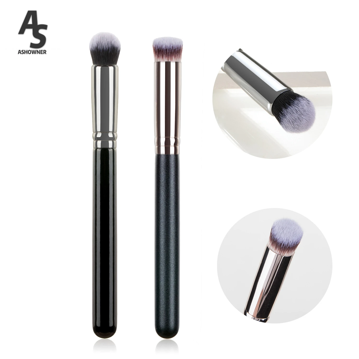 1pcs Professional Concealer Makeup Brushes Cosmetics Tool Make Up Brush Small Partial Liquid Foundation Cream Beauty Tools