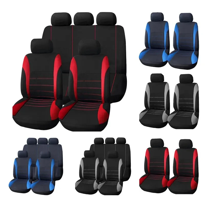 Car Seat Covers Interior Accessories Airbag Compatible AUTOYOUTH Seat Cover For Lada Volkswagen Red Blue Gray Seat Protector