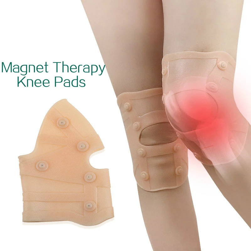 Magnetic Therapy Knee Pad Support Anti Arthritis Rheumatoid Pain Relief Compression Knee Patella Massage Sleeves Brace Protector