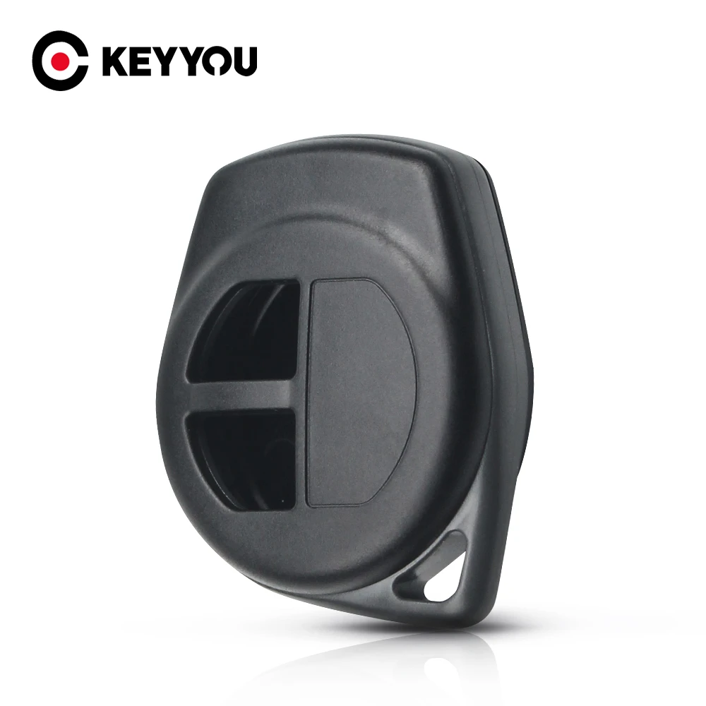 KEYYOU Car Key Shell For Suzuki Swift Grand SX4 Liana Aerio Vitara GRAND VITARA ALTO Jimny Key 2 Buttons Fob Case Without Blade