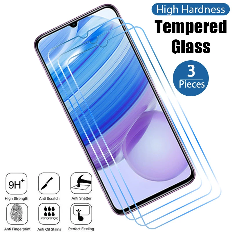 3PCS Protective Glass for Xiaomi Redmi 4X 4A 7 8 8A 7A 3S 3 4 Pro 5A 6A Screen Protector for Redmi 9 9T 9A 9C NFC 9AT Glass