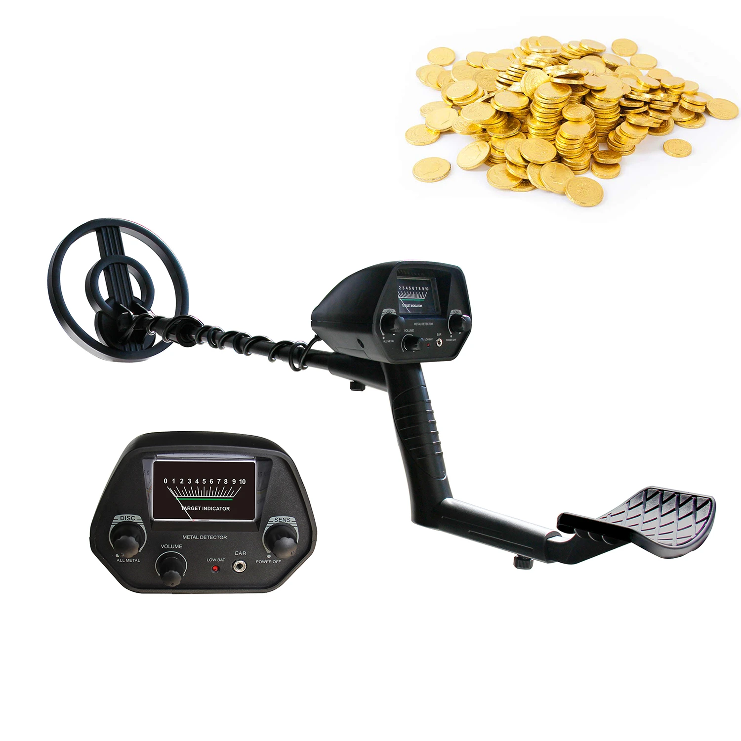 MD4030 Metal Detector Underground Gold Detector GTX5030 Pinpointer Metal Length Adjustable Treasure Hunter Seeker Detectors