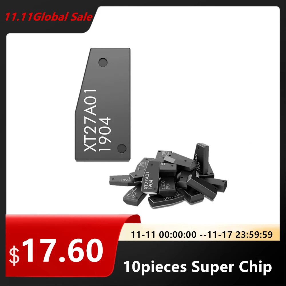 Xhorse VVDI Super Chip XT27A01 XT27A66 Transponder for ID46/40/43/4D/8C/8A/T3/47 Work with VVDI2 VVDI Mini Key Tool