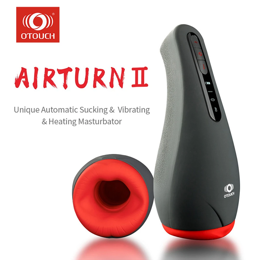 OTOUCH Male Masturbator Vibrator for Men Silicone Automatic Heating Sucking Oral Sex Cup Adult Intimate Toys Blowjob Machine