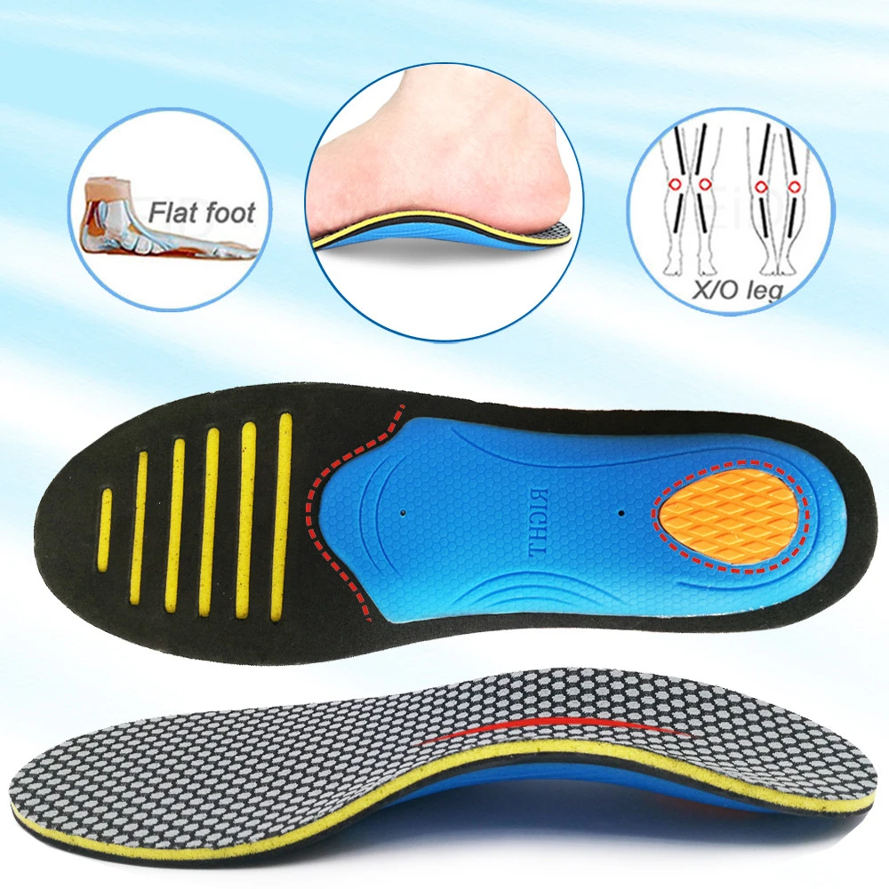 KOTLIKOFF Orthopedic Shoes Sole Insoles Flat Feet Arch Support Unisex EVA Orthotic Arch Support Sport Shoe Pad Insert Cushion