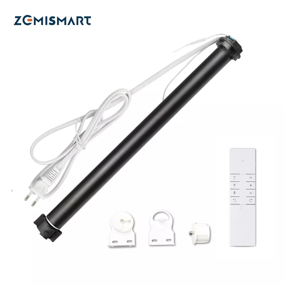 Zemismart Tuya Zigbee 3.0 Roller Motor For 36 37 38mm Tube Alexa Echo Google Home Smartthings Enable Electric Engine Shutter Rod