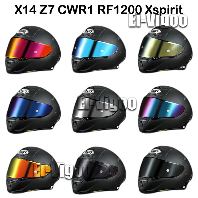 Helmet Visor for X14 X-14 Z7 Z-7 CWR-1 NXR RF-1200 X-spirit Model Motorcycle Helmet Visor X14 Motor Bike Accessories Parts