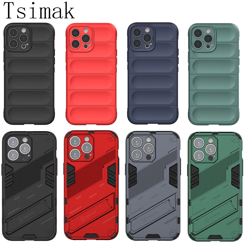 Armor Case For iPhone 11 13 Pro Max XS XR X 7 8 6 6S Plus 5 5S SE 2020 SE2 Shockproof Phone Back Cover for Apple iPhone 12 Mini