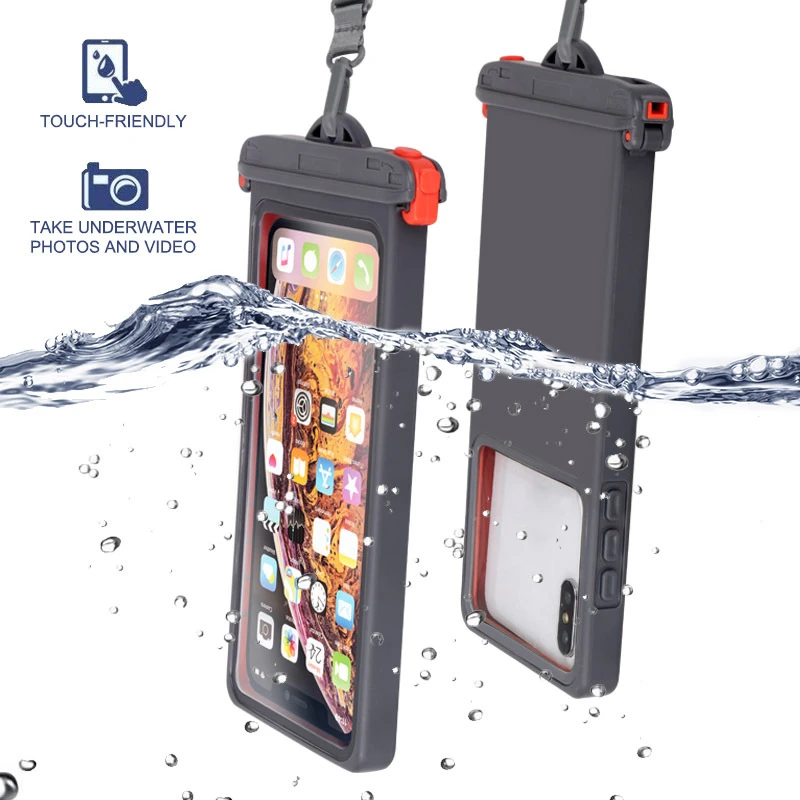Drop resistant 35m Waterproof Box for Mobile Phones Below 6.9 Inches Plastic Mobile Phone Waterproof Case Diving Seal Phone Case