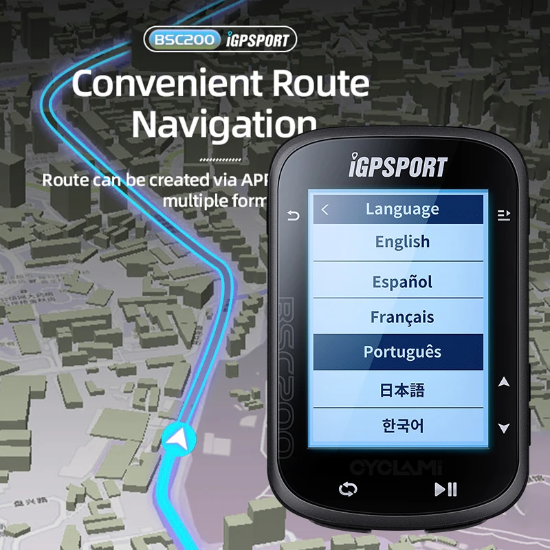 iGPSPORT iGS10 S iGS10S iGS 10S GPS with ANT+ Odometer Cycling Computer Brazil Sensors Cycl Speedomet Riding Cycling Speedometer