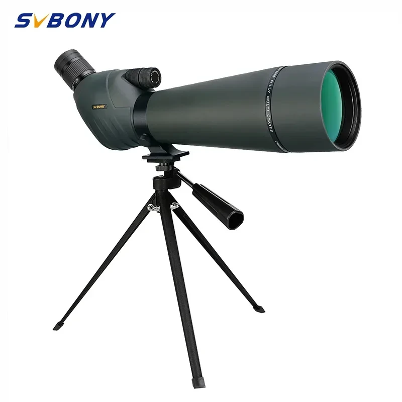 SVBONY 20-60X70/80 SV411 telescope Zoom Spotting Scope Dual Focus Waterproof  binoculars powerful hunting camping monocular