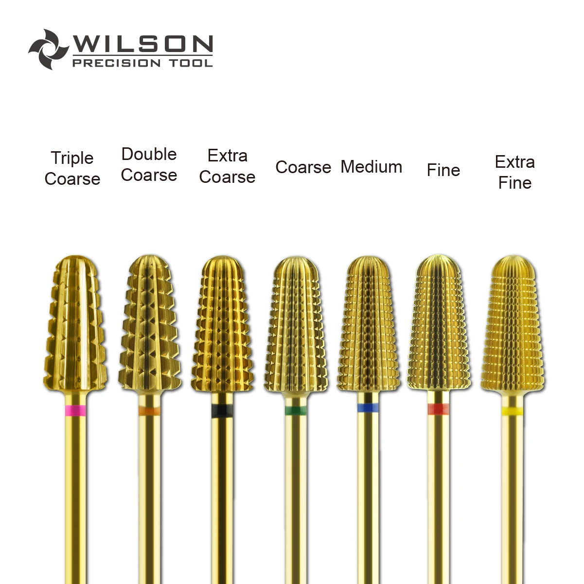 Volcano Bit(Fastest Remove Acrylics&Gels)-Two directional(for All Hand use)-WILSON Carbide Nail Drill Bit