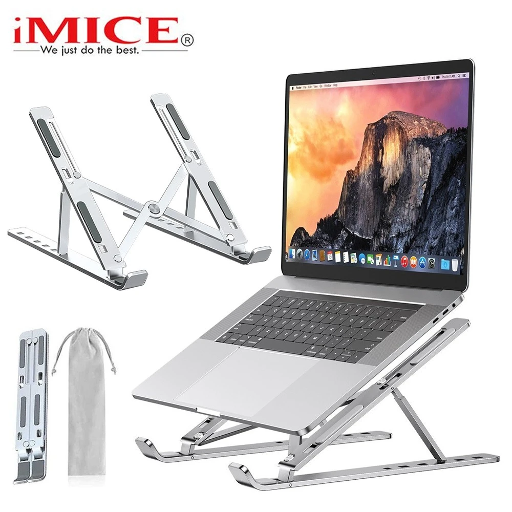 Foldable Laptop Stand Aluminium Notebook Stand Portable Laptop Holder Tablet Stand Computer Support For MacBook Air Pro ipad