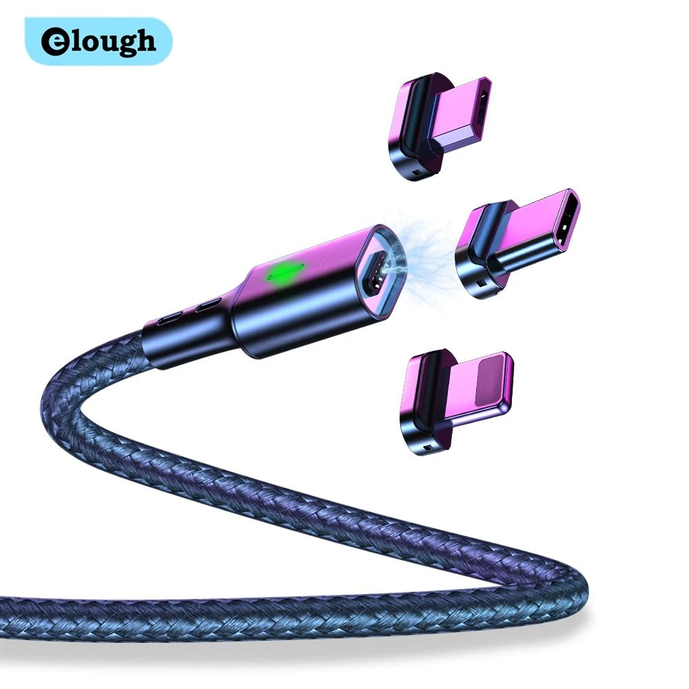 Twitch T03 Magnetic Cable Micro usb Type C Magnetic Usb Charging Cable Microusb Type-C Magnet Charger Wire usb c For iphone 11