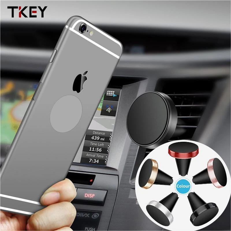 Metal Magnetic Car  phone Holder Stand For iphone 11 xiaomi mi note 8 redmi note 8 Mini Air Vent Clip Mount Magnet Stand holder