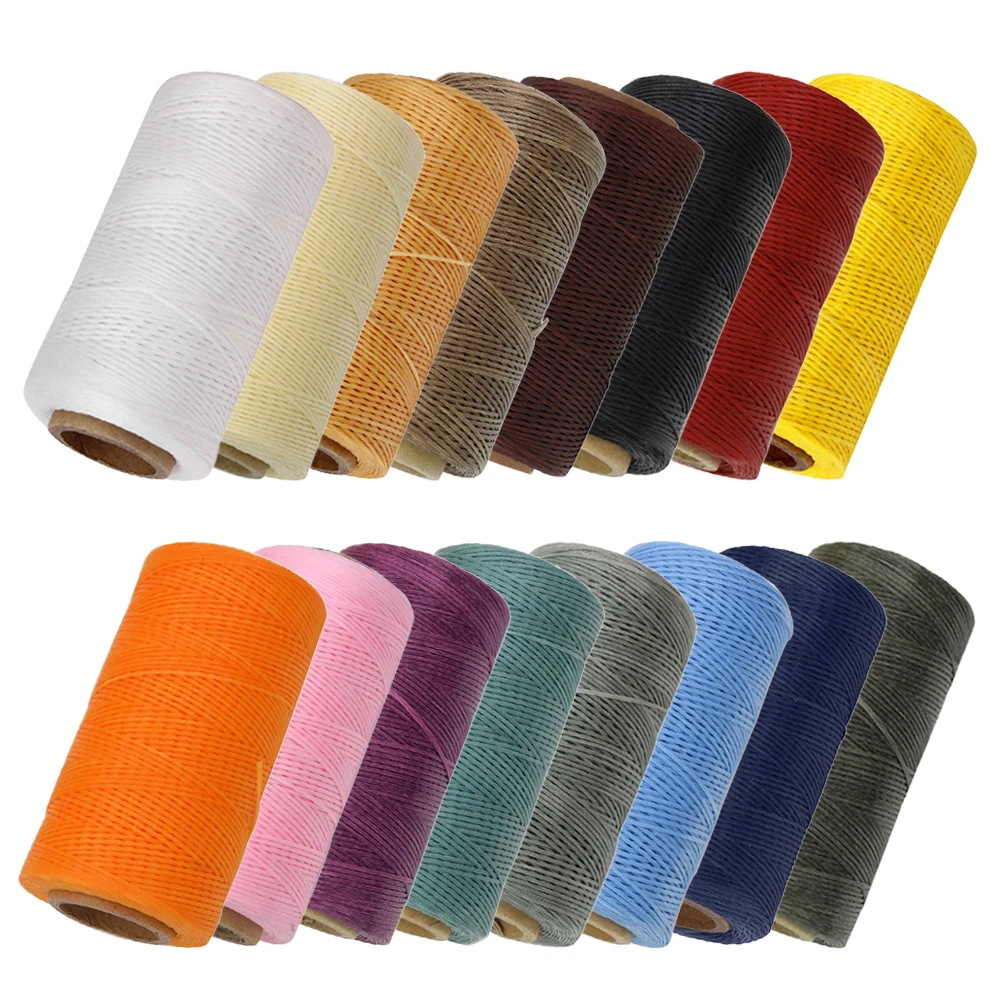 WITUSE Cheap! 18Colors 0.8mm Durable 260 Meters Leather Sewing Waxed Thread Cord For DIY Handicraft Tool Hand Stitching Thread