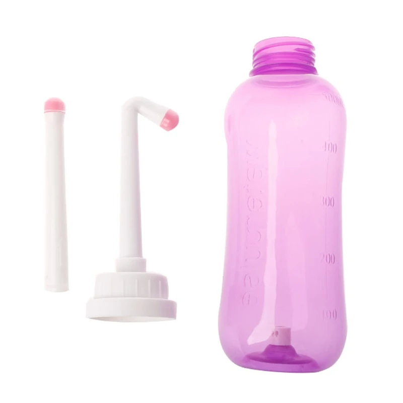 500ml Portable Travel Hand Held Bidet Sprayer Personal Cleaner Hygiene Bottle Spray Washing