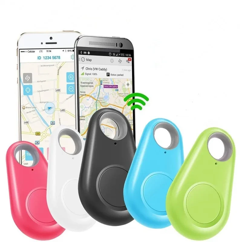 Smart Pets GPS Tracker Anti-lost Alarm Tag Wireless Bluetooth Tracker Child Bag Wallet Phone Key Finder Locator Anti Lost Alarm