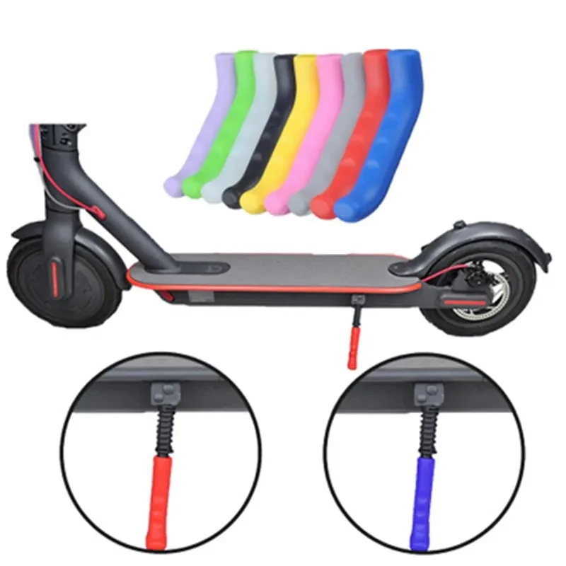 Silicone Brake Handle Covers Sleeve Universal Brake Lever Protection Covers for Xiaomi Mijia M365 Electric Scooter Accessories