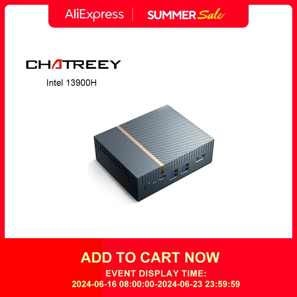 Chatreey AN1 AMD Ryzen R3  R5 R7 Mini PC with Vega 8 /10 Graphics 4K UHD DP HDMI  TYPE-C Desktop Gaming Computer Nvme SSD