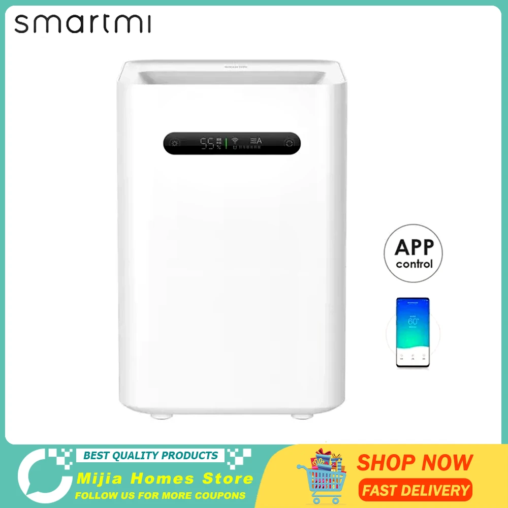 Original Smartmi Evaporative Humidifier 2 Air Dampener Aroma Diffuser Quiet Operation Home Mist Maker For APP Remote Control