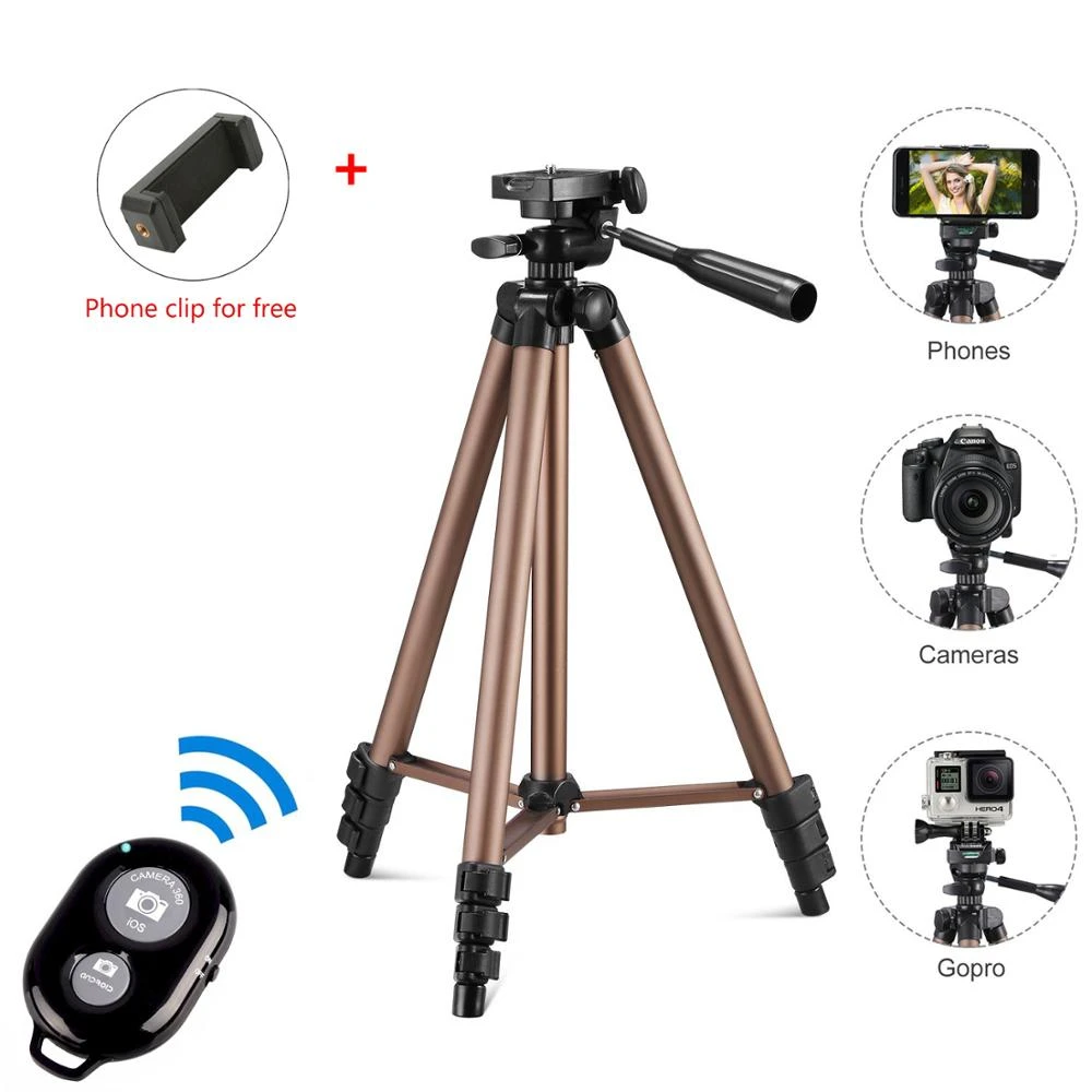 Camera Tripod for Smartphone Digital camera stativ Protable Photographic Tripode Mini Tripod for Travel Lightweight Camera Stand