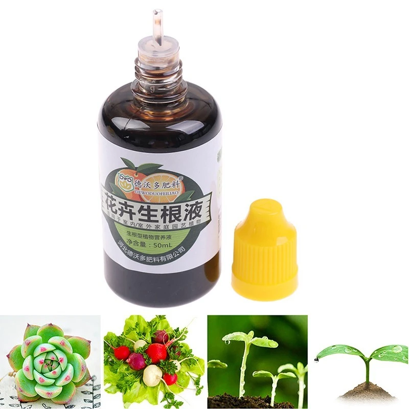 Rooting Liquid Plant Rapid Rooting Agent Flower Plant Strong Seedling Agent Hormone Regulator Flower Transplanting Fertilizer