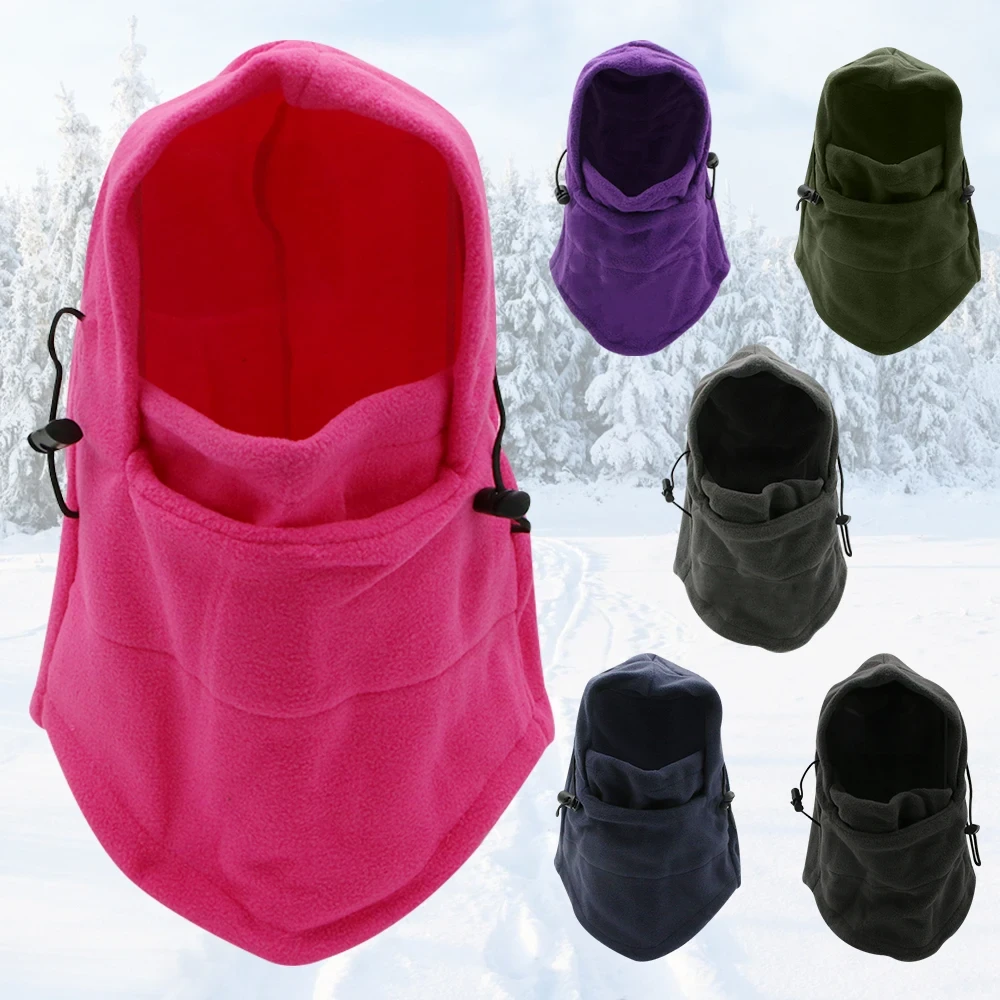 Winter warm Fleece beanies hats for men skull bandana neck warmer balaclava face Warmming Wargame cap Special Forces Unisex Hat