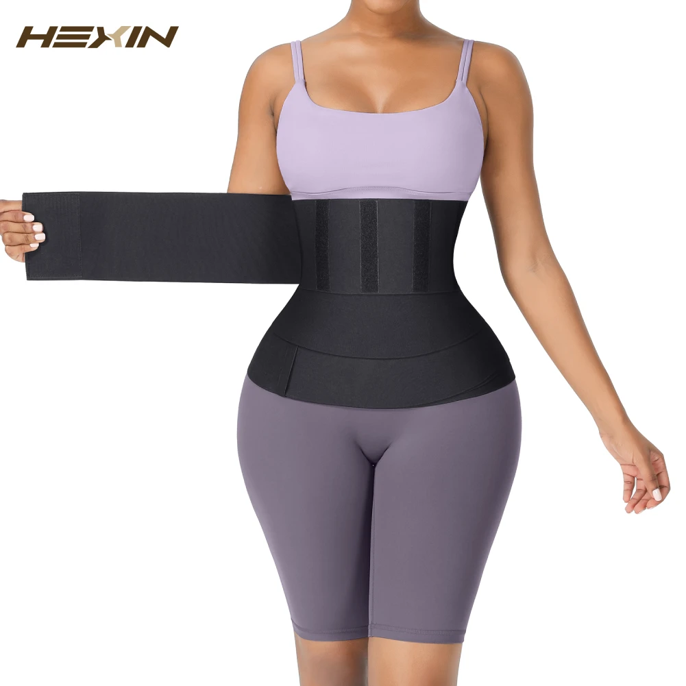 Snatch Me Up Bandage Wrap Waist Trainer Shapewear Sweat Sauna Waist Trimmer Belt Slimming Tummy Wrap Weight Loss Body Shaper